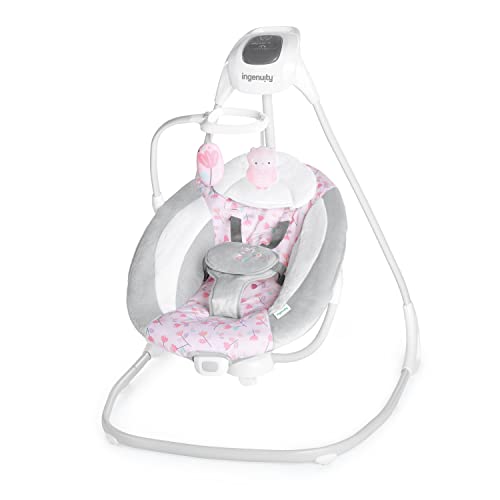 Ingenuity SimpleComfort Portable Baby Swing front view