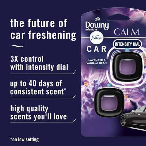 Febreze Car Vent Clip 2 pack retail packaging