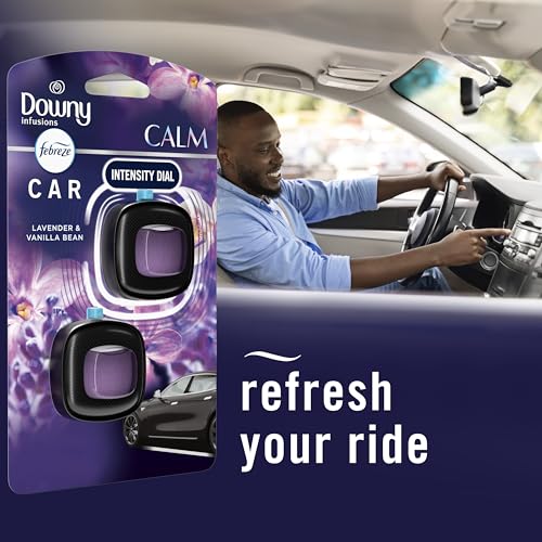 Febreze Car Vent Clip scent intensity adjustment knob