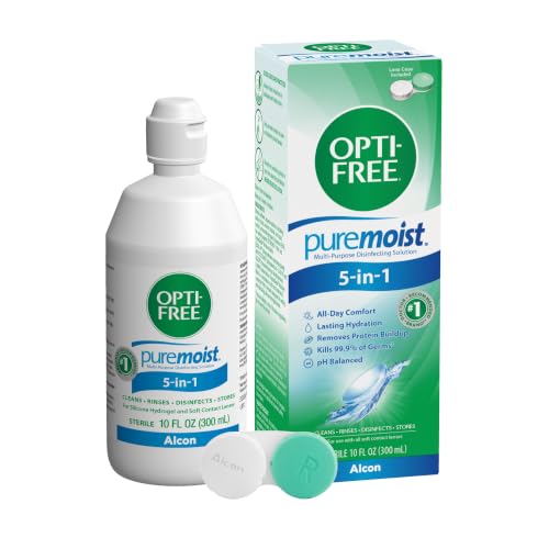 Opti-Free Puremoist 10 Oz bottle front view
