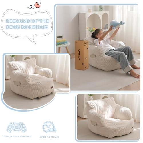 Back view of the beige MAXYOYO furniture