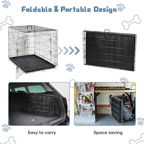 DUMOS 42 inch crate side door access