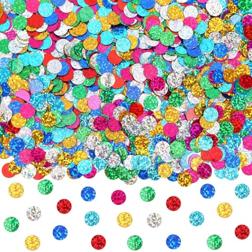 MARFOREVER Multicolor Sparkle Foil Confetti bag