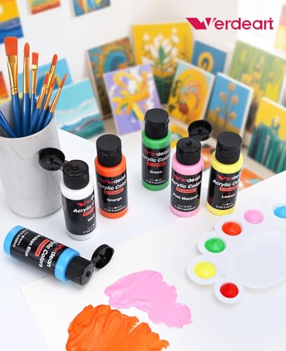 Professional Verdeart painting supplies in box