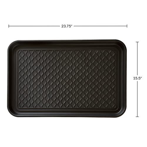 Stalwart boot tray black finish detail