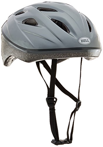 BELL Adult Reflex Helmet Solid Light Titanium profile view