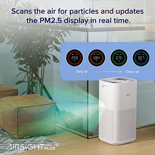 Air purifier 3-stage filter view