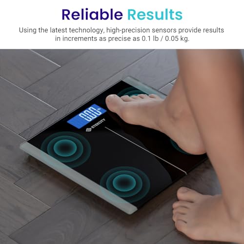 Digital display showing weight reading