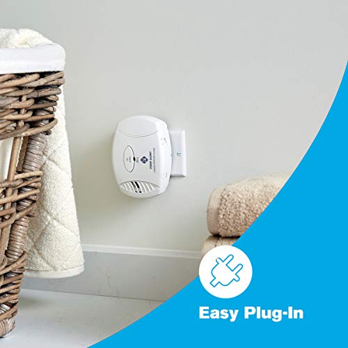 Carbon monoxide alarm plug-in design