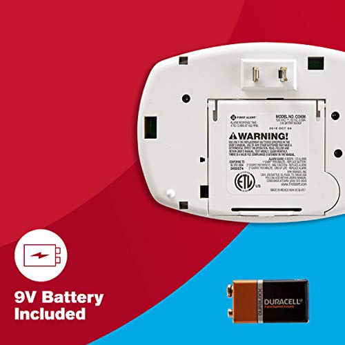 First Alert safety detector side profile