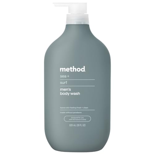 Method Men’s Body Wash Sea + Surf front view