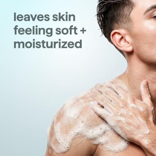 Close up of Method Sea + Surf body wash label