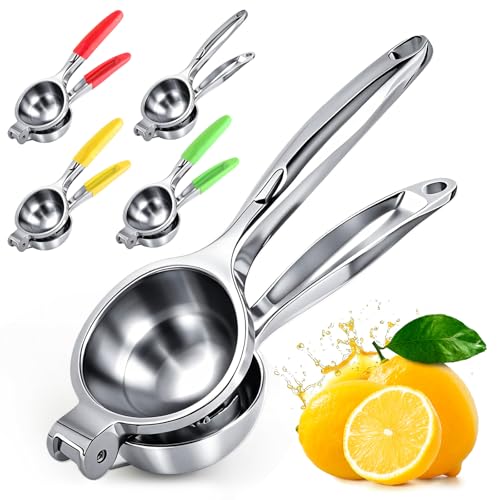 PUPTILY Large Stainless Steel Lemon Squeezer main view