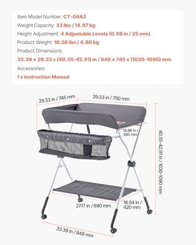 VEVOR table storage compartment organization