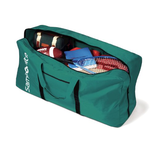 Samsonite Tote-A-Ton duffel bag showing interior compartment