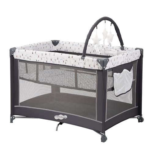 Pamo Babe P901 playard with bassinet