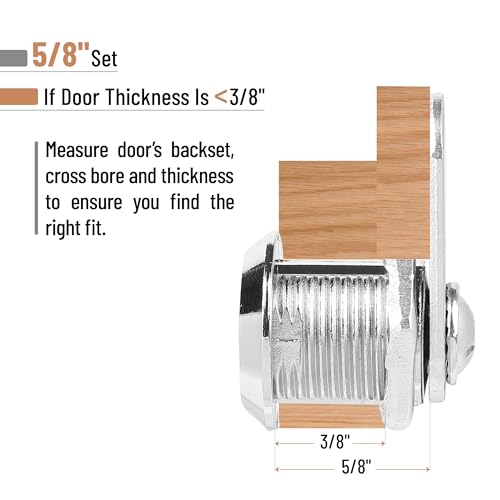 Set of keys for Bates Choice cabinet locks