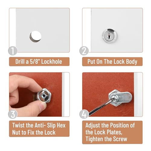 Bates Choice cabinet locks in packaging