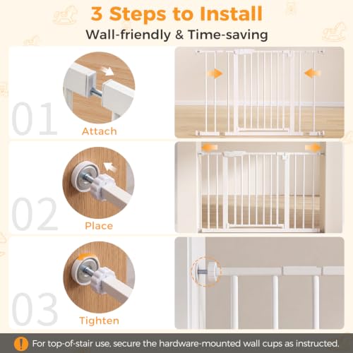 Hardware mounting kit for stairs
