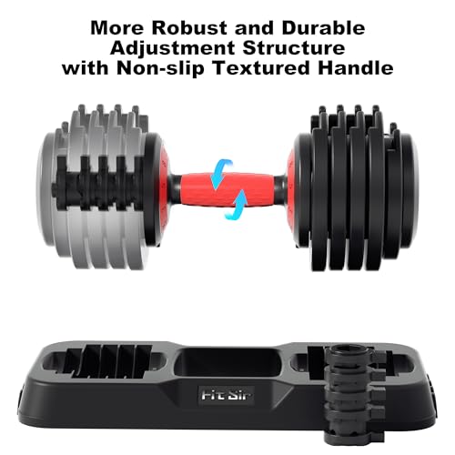 Fit Sir 25LB round dumbbell pair dimensions