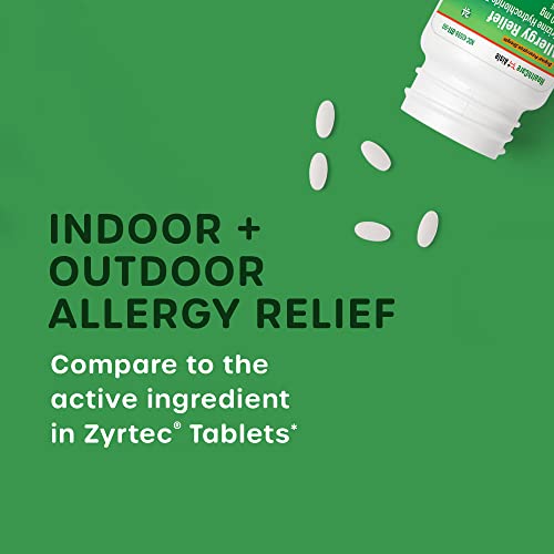 HealthCareAisle allergy tablet bottle label details
