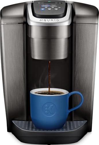 Keurig K-Elite front view in Brushed Slate