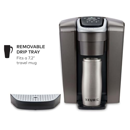 Close up of Keurig K-Elite control panel