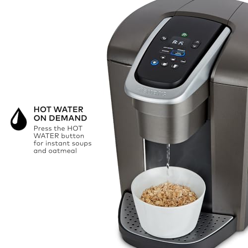 Keurig K-Elite iced coffee setting button