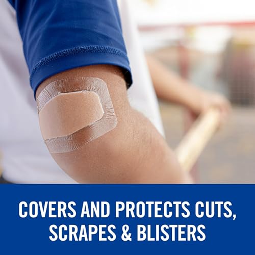 Nexcare bandage on an elbow