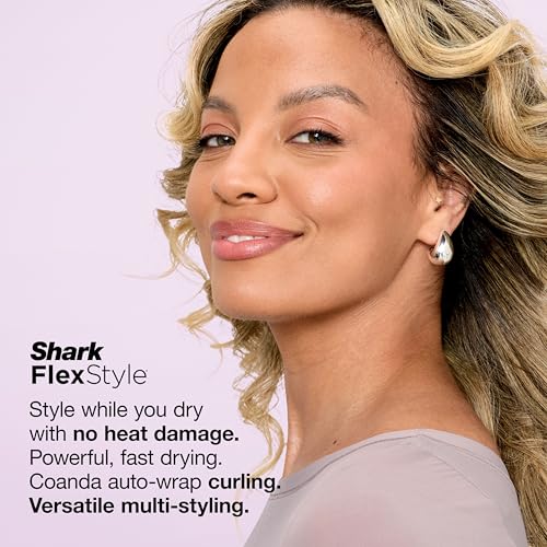 Auto-wrap curlers for Shark FlexStyle