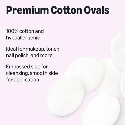 Stack of 50 count packs of cotton pads