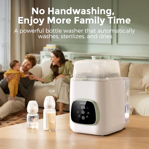 Momcozy bottle washer control panel