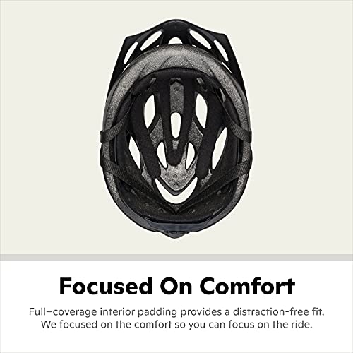 Interior padding of the Schwinn Thrasher helmet