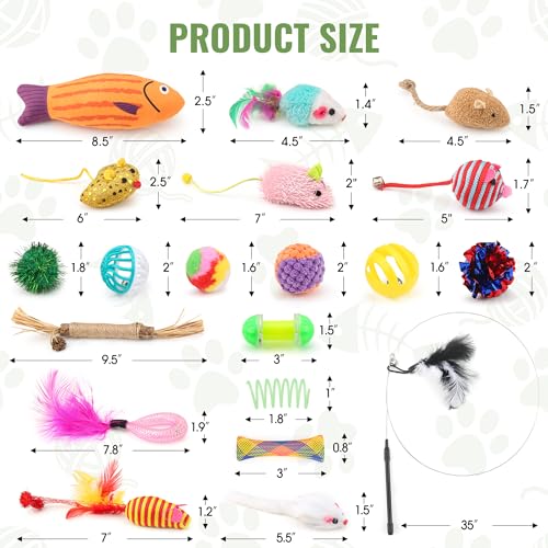 Fashion's Talk cat toy collection layout