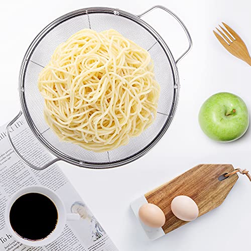 Medium 4-quart stainless colander