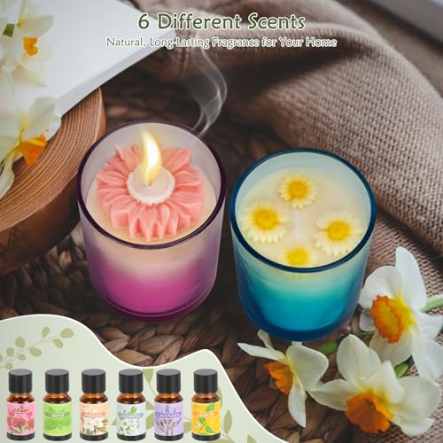Decorative dried flowers and gift boxes included in the kit