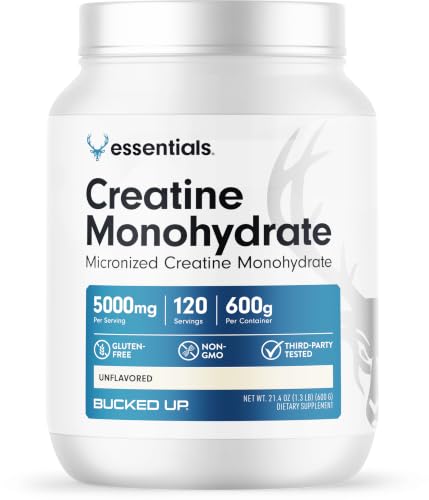 Bucked Up Pure Micronized Creatine front label