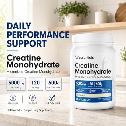 Bucked Up Creatine 120 servings packaging