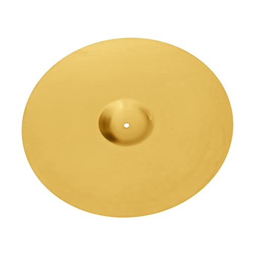 Polished stainless steel surface of Arborea cymbals