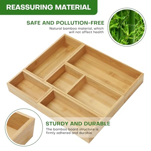 Stackable natural wood storage boxes
