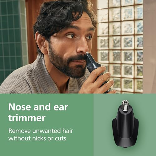 Norelco 3000 trimmer ergonomic handle view
