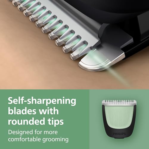 Trimmer with length setting combs attached