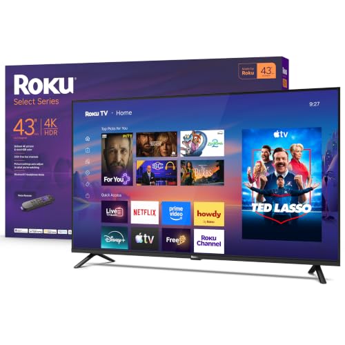 Roku 43-inch 4K TV front view