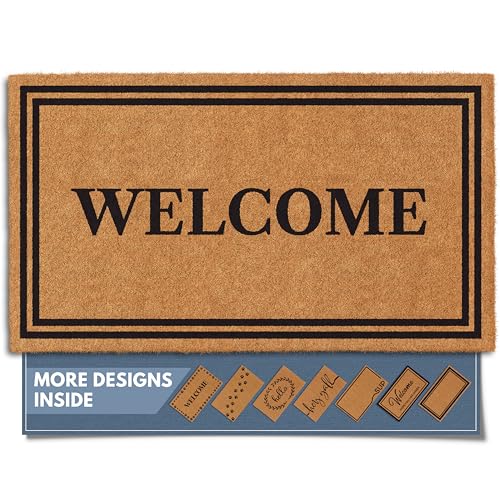 Barnyard Designs 17x30 Welcome coir mat
