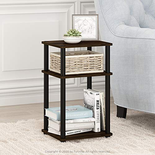 Furinno JUST 3-Tier Side Table compact design
