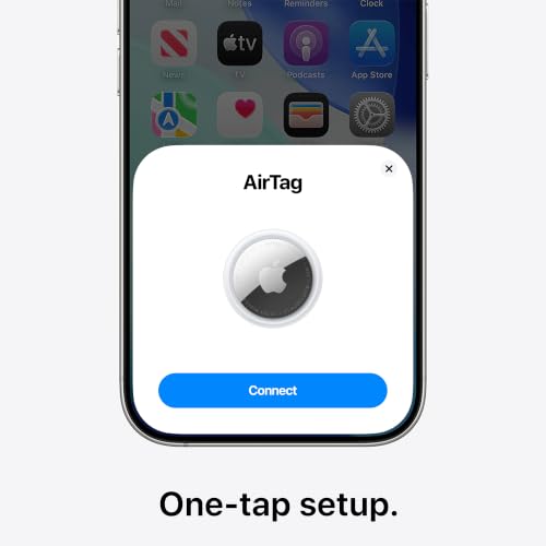 Apple AirTag 2nd Generation in white color