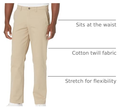 Essentials Men's Chino fabric texture closeup