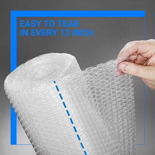 Close up of 5/16 inch bubble cushioning wrap
