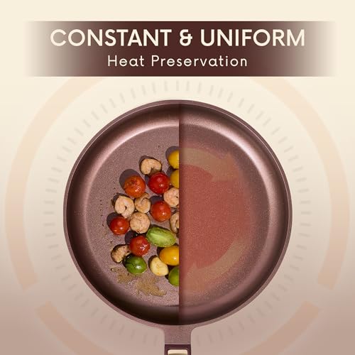 CAROTE cookware set stay cool handles detail