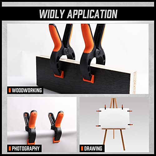 Full orange and black HORUSDY clamp collection